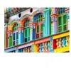 Bluebird Puzzle Façade Colorée, Singapour