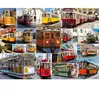 Bluebird Puzzle Tour du Monde en Tramways
