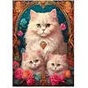 Bluebird Puzzle Trio de Chats