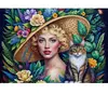 Bluebird Puzzle La Dame et le Chat