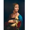 Bluebird Puzzle Leonardo Da Vinci - Lady with an Ermine, 1489