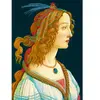 Bluebird Puzzle Sandro Botticelli - Idealized Portrait of a Lady, 1480