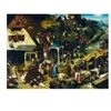 Bluebird Puzzle Pieter Bruegel - Proverbes Flamands, 1559, 1559