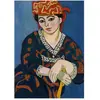Grafika Henri Matisse - Le Madras Rouge