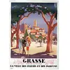 Grafika Roger Broders - Grasse, la Ville des Fleurs et des Pafums, 1927