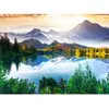 La Montagne derrière le Lac 2000 Pièces  Grafika
