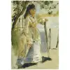 Auguste Renoir : Femme à la Barrière, 1866 12 Pièces  Grafika Kids