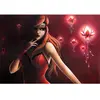 Grafika Red Light Flower F-32545