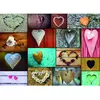 Collage Coeurs 500 Pièces  Grafika