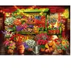 Puzzle Bluebird - Marchetti Ciro : Étal du marché aux fleurs, 1000 pièces