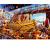 Puzzle Bluebird - Chantier naval, 1000 pièces