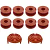 PHONILLICO Bobine de fil coupe bordure - Worx - WA0010 - Ø 1,65mm - L 3m - Pack de 8 bobines et 2 couvercles