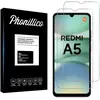 Verre Trempé - Phonillico® - Xiaomi Redmi A5 4G - Pack de 2 - Résistan...