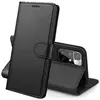 PHONILLICO Coque pour Xiaomi REDMI 10 4G - Portefeuille Noir Rabat Clapet Aimanté Rangement Cartes