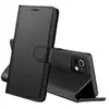 PHONILLICO Coque pour Xiaomi MI 11 5G - Portefeuille Noir Rabat Clapet Aimanté Rangement Cartes