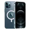 PHONILLICO Coque pour iPhone 13 PRO MAX (6,7) - Silicone Transparent avec Cercle magnétique intégré