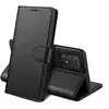 PHONILLICO Coque pour Samsung Galaxy A53 5G - Portefeuille Noir Rabat Clapet Aimanté Rangement Cartes