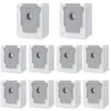 PHONILLICO Sac aspirateur pour iRobot Roomba j7+/j7/s9+/s9//i8+/i8/i7 sacs poussière pour clean base [Lot 10]