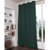 Moondream Rideau occultant total effet lin Vert - Origan 130 x 260 (LxH)