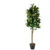Citronnier artificiel en pot 120cm