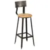 Altobuy - indus - Tabouret de Bar Industriel H75