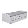 Altobuy Sydney - Lit 90x200 gigogne + 3 Tiroirs