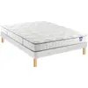 Merinos Ensemble Happy Lit - 100% Latex + Sommier Confort Medium 120x190