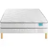 Ensemble Happy Lit MERINOS-2 x 90 x 200 cm-Anthracite