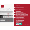 Matelas Ressorts ensachés + mousse 90x19 EPEDA BRODERIE