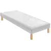 Sommier tapissier 90x200 cm MERINOS BONJOUR MEDIUM