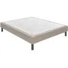 Sommier Epeda Nature Medium - Chiné Naturel 140x200