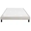 Sommier Epeda confort ferme chenillé lin 15 cm NATURE 140x190