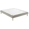 Sommier Epeda CONFORT MEDIUM DECO NATURE 140x190 Chiné Naturel