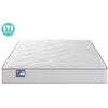 Matelas ressorts + mousse à mémoire de forme 160x200 cm MERINOS MAMAN ...