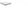 Bultex Sommier tapissier gris confort médium 3 zones 100x190