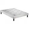 EPEDA Sommier tapissier confort ferme 15 cm pieds 140x200 -