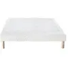 Sommier Merinos Confort Morphologique 3 Zones 16 cm 80x200 Blanc