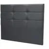 Tête de lit déco cozy gris anthracite 150 cm - merinos