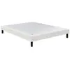 Sommier Nature confort ferme 15 cm - Epeda jean gris foncé 160x200