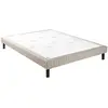 Sommier Epeda CONFORT MEDIUM DECO NATURE 160x200 Jean Gris Foncé