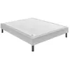 Sommier Epeda Nature Medium - Gris Souris 90x200
