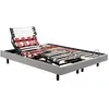 Sommier Électrique Epeda ESCAPADE Gris Impérial 2x90x200