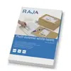 Étiquettes multi-usages Raja adhésion permanente - Coins droits vifs -...