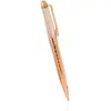 Stylo en acier et verre