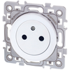 Eur Ohm - square pc 2P+T affeurante. blc (60239)