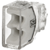 100 bornes Eur'Ohm FastLock pour fil rigide 2 entrées 70052