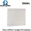 Porte pleine pour coffret 13 modules Eur'Ohm 19084