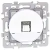 EUR'OHM - Prise RJ45 CAT6 grade 1 UTP blanche Square (60271)