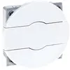 Interrupteur double poussoir pour volet roulant - 2 positions Montée/D...