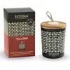 Bougie décorative parfumée Esteban Teck et Tonka